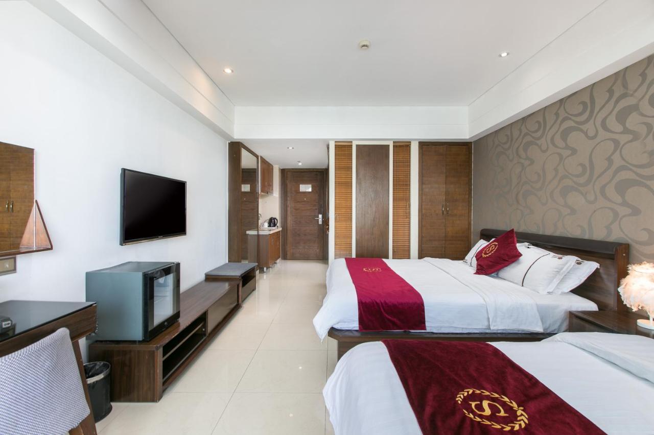 Sanya Sun And Sea Gueshouse Aparthotel Exteriör bild
