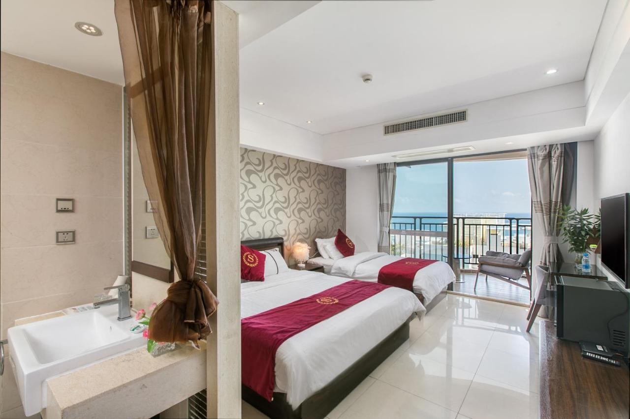 Sanya Sun And Sea Gueshouse Aparthotel Exteriör bild