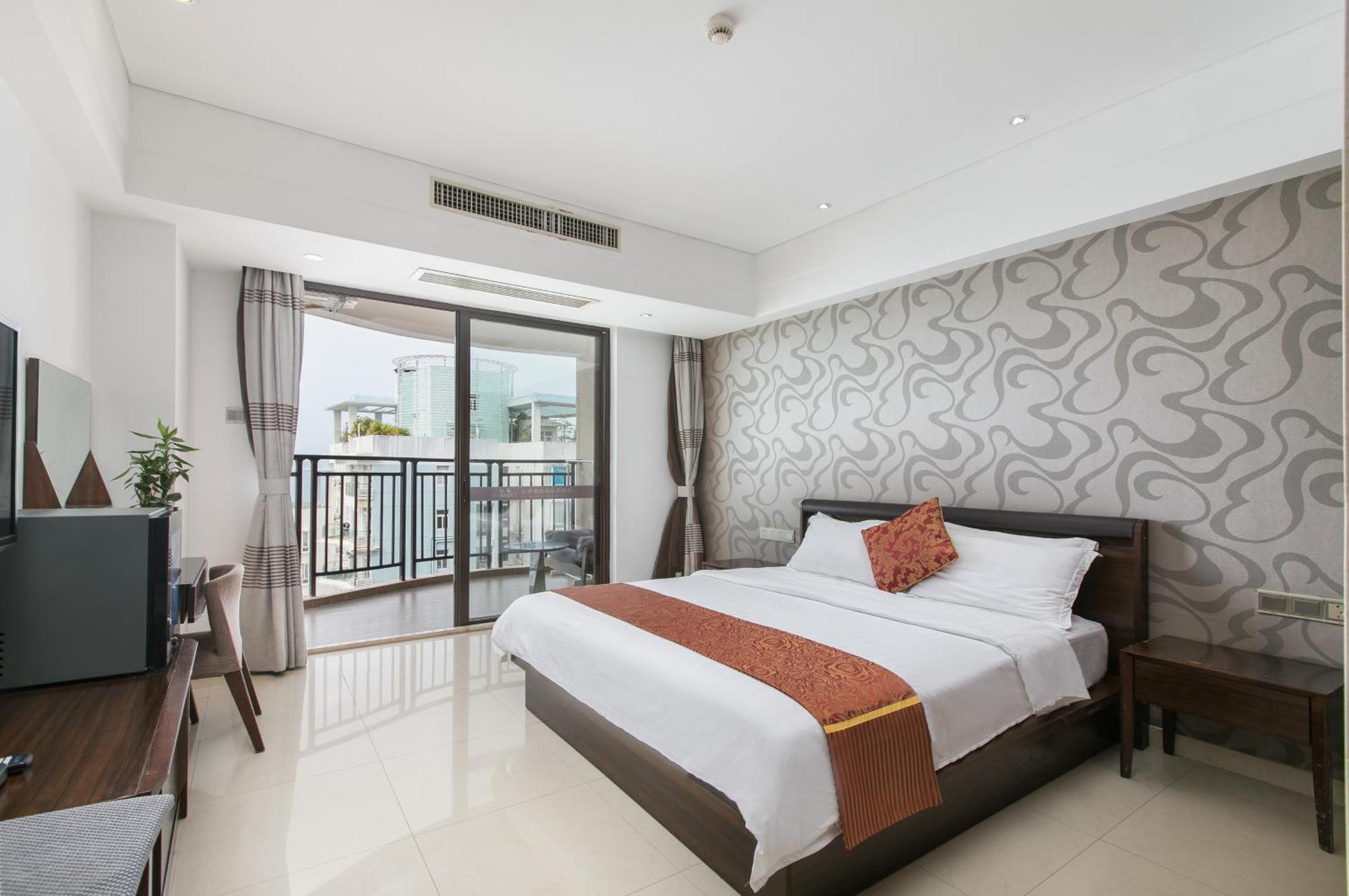 Sanya Sun And Sea Gueshouse Aparthotel Rum bild
