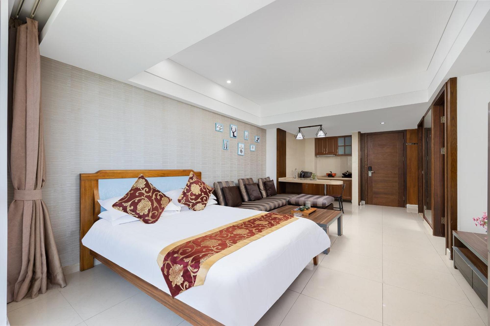 Sanya Sun And Sea Gueshouse Aparthotel Exteriör bild