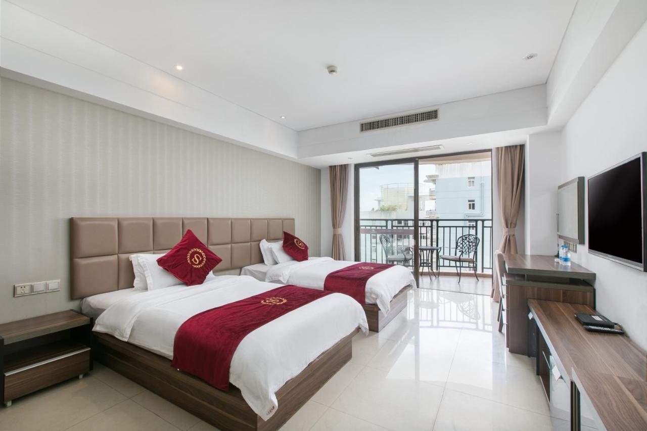 Sanya Sun And Sea Gueshouse Aparthotel Exteriör bild