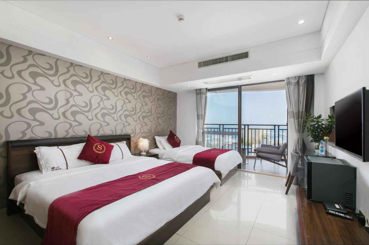 Sanya Sun And Sea Gueshouse Aparthotel Exteriör bild